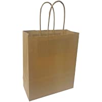Thepaperbagstore Bolsas De Papel Marrones- Reciclables Y Reutilizables- con Asas Retorcidas - Elija Tamaño Y Cantidad…